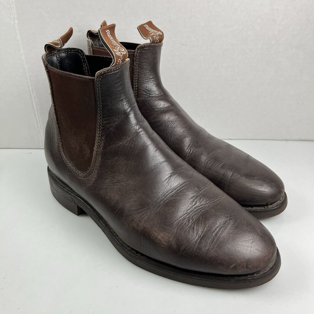 RM Williams Comfort Craftsman Chelsea Brown - Men’s Size 9.5 GWF (US Size 10.5)